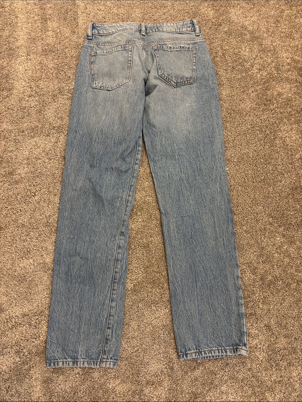 GARAGE Low Rise Straight Leg Jeans - Picture 4 of 4